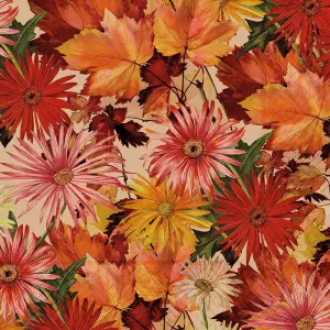 Serviett - høst - 33 x 33 cm - www.frokenfraken.se